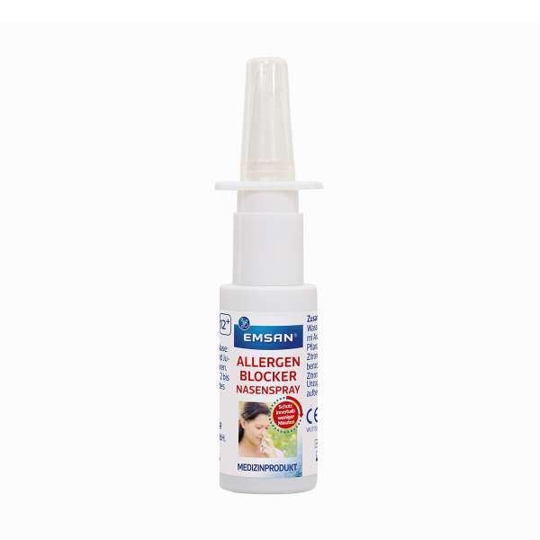 Emsan Allergenblocker - Nasenspray für Allergie & allergische Rhinitis Emsan Allergenblocker - Nasenspray für Allergie & allergische Rhinitis