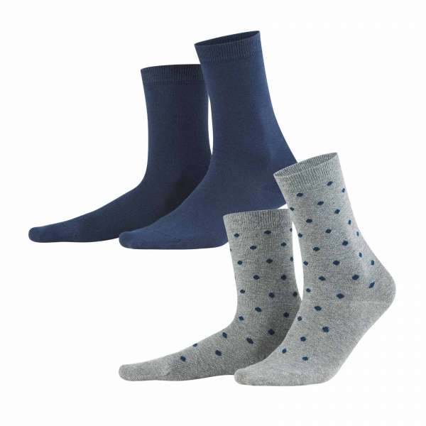 Living Crafts farbige Socken Damen im praktischen Doppelpack Living Crafts farbige Socken Damen im praktischen Doppelpack