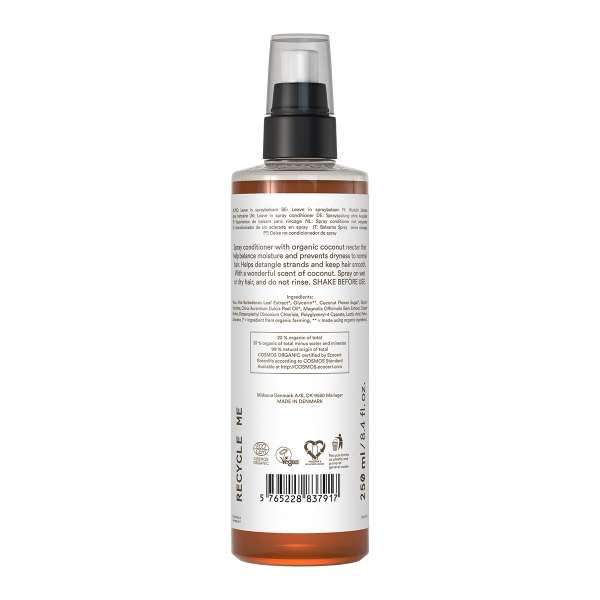 Leave in Conditioner ohne Silikone (Urtekram Kokos) - 250ml Flasche