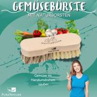 Vorschau: Gemüsebürste mit Naturborsten zum Gemüse putzen online kaufen Vorschau: Gemüsebürste mit Naturborsten zum Gemüse putzen online kaufen