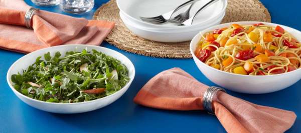 Suppenteller weiß ohne Rand ofenfest aus Vitrelle Glas kaufen