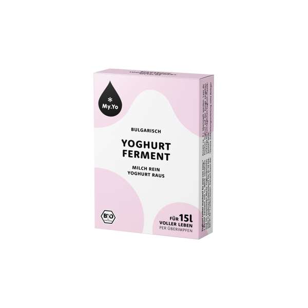 Bulgarische Joghurt Starterkultur von My Yo - Bio-Qualität