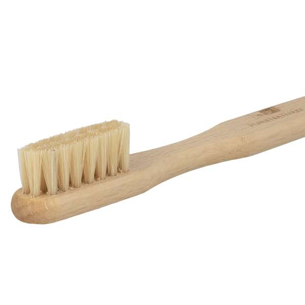 Holzzahnbürste mittelhart: natürliche Zahnpflege ohne Plastik