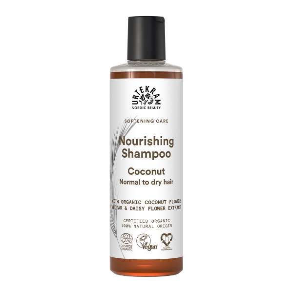 Urtekram Kokos Shampoo Bio - lässt Haare seidig glänzen Urtekram Kokos Shampoo Bio - lässt Haare seidig glänzen
