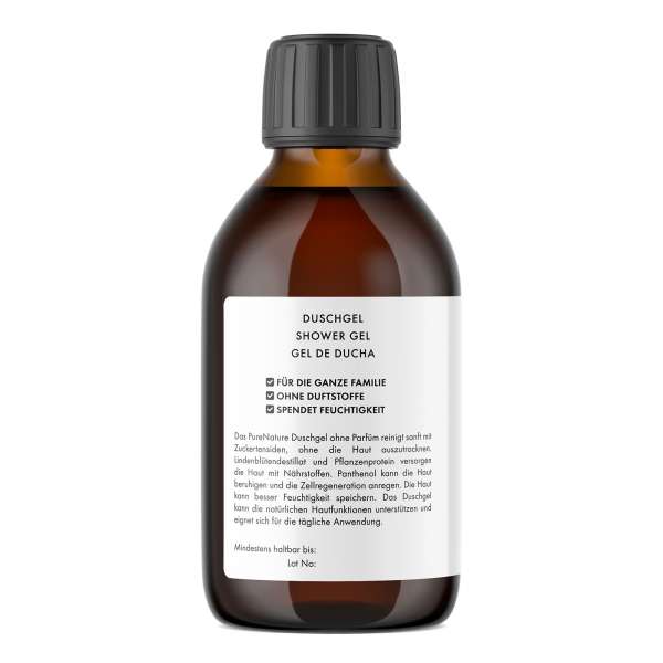 PureNature Bade- und Duschgel für empfindliche Haut