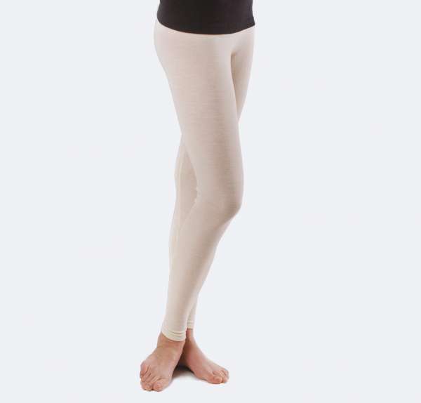Living Crafts Merino Leggings Damen - mit 30% Seide