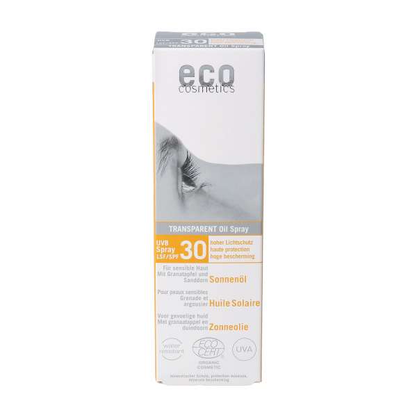 Eco Cosmetics Sonnenöl mit Lichtschutzfaktor 30 ohne Emulgatoren Eco Cosmetics Sonnenöl mit Lichtschutzfaktor 30 ohne Emulgatoren