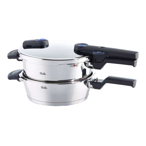 Fissler Schnellkochtopf Vitaquick Set: Topf & 2,5l Schnellbratpfanne Fissler Schnellkochtopf Vitaquick Set: Topf & 2,5l Schnellbratpfanne