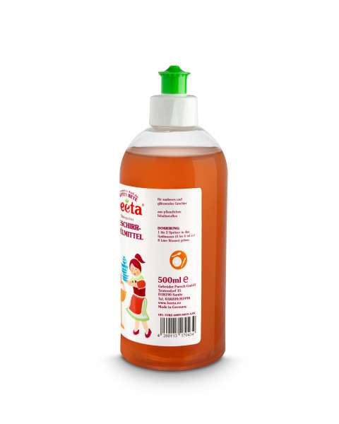 Beeta Geschirrspülmittel biologisch abbaubar & duftfrei