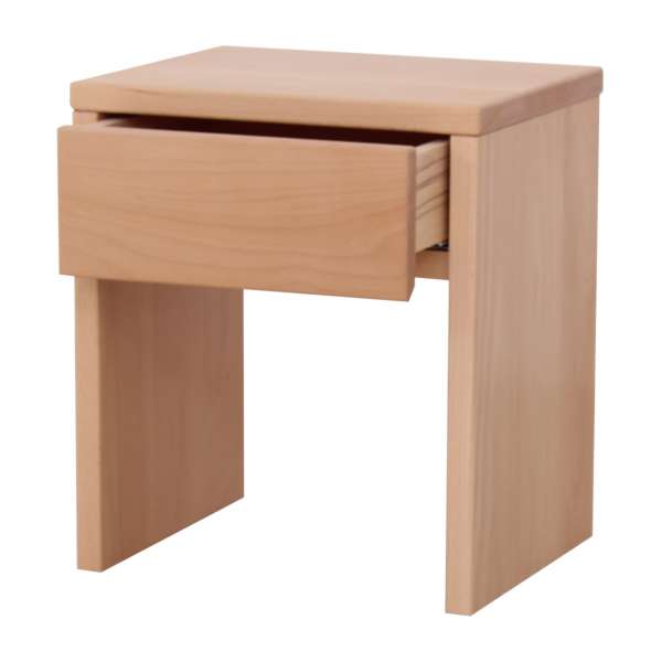 Massivholz Nachttisch aus Buche, Kernbuche oder Zirbe