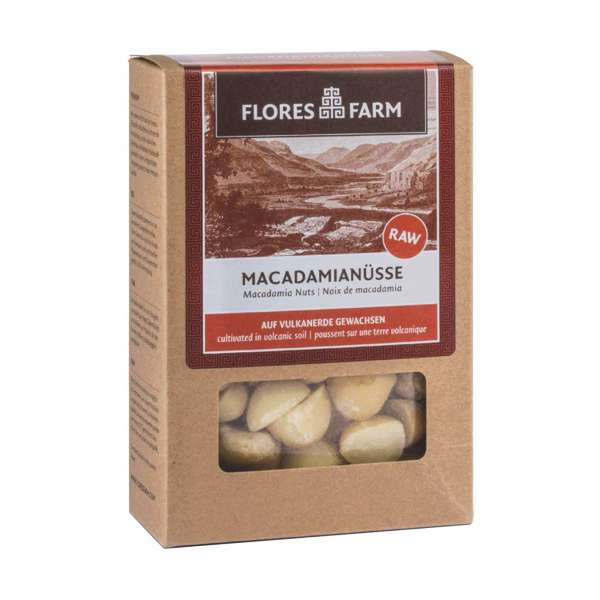 Bio Macadamia - Raw Macadamianuss kaufen - Flores Farm Bio Macadamia - Raw Macadamianuss kaufen - Flores Farm