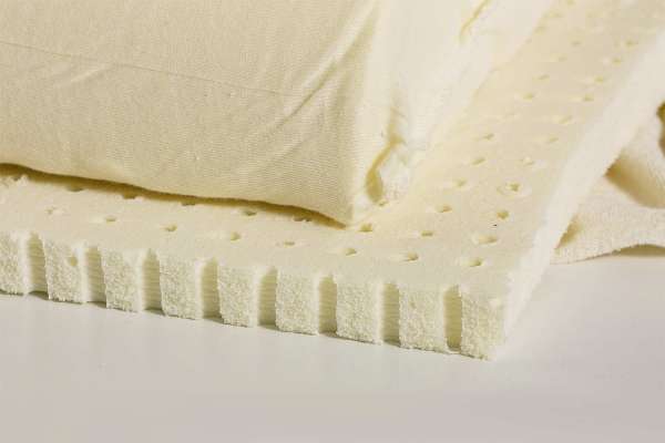 PureNature Latex-Nackenstützkissen - Kern aus 100% Naturkautschuk