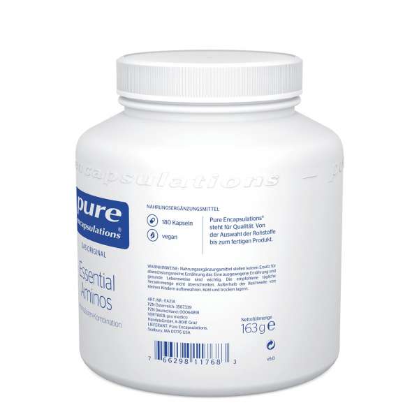 Pure Encapsulations - PURE Essential Aminos, 180 Kapseln