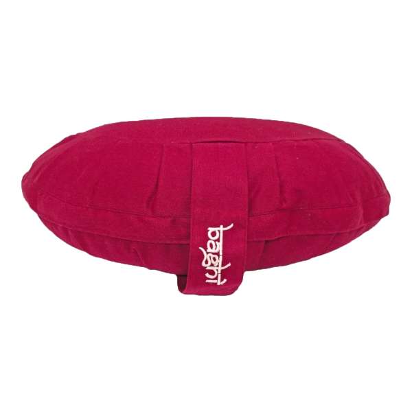 Baghi Meditationskissen Halbmond Basic, abnehmbarer Bezug