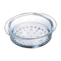 Topfeinsatz zum Dämpfen - Plastikfrei aus hitzefestem Glas gefertigt Topfeinsatz zum Dämpfen - Plastikfrei aus hitzefestem Glas gefertigt