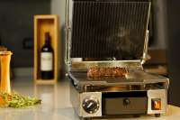 Vorschau: Milantoast Kontaktgrill keramikbeschichtet, bis 300 °C Vorschau: Milantoast Kontaktgrill keramikbeschichtet, bis 300 °C