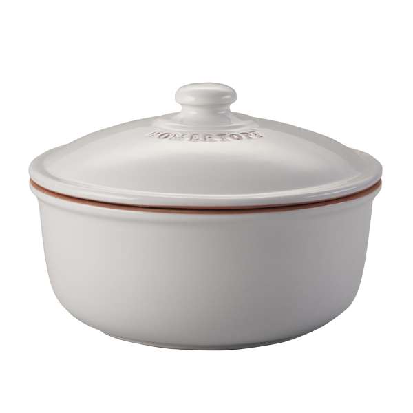 Römertopf Brot Back Topf weiß: idealer Top für Brot backen Römertopf Brot Back Topf weiß: idealer Top für Brot backen