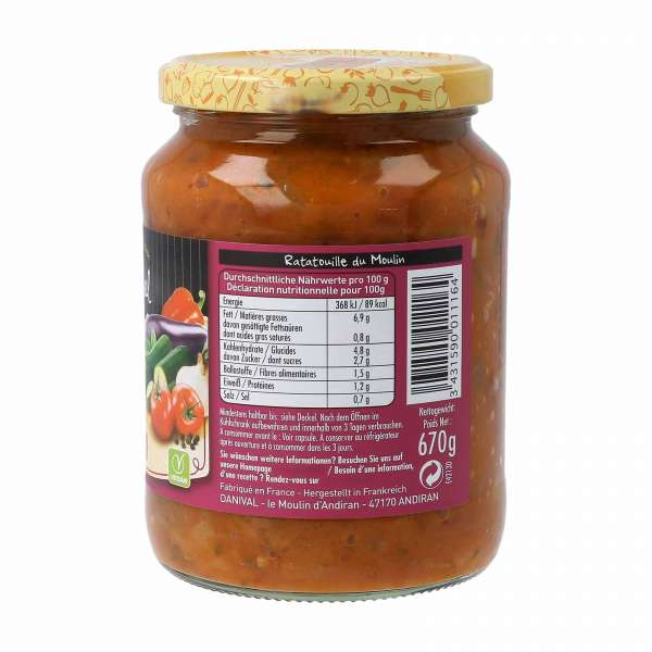 Ratatouille Pasta Sauce fertig im Glas online kaufen