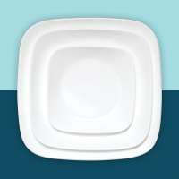 Vorschau: Corelle Glas Geschirr Set weiß - elegantes & langlebiges Design, 12-teilig Vorschau: Corelle Glas Geschirr Set weiß - elegantes & langlebiges Design, 12-teilig