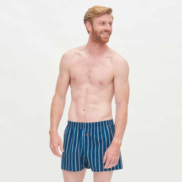 Living Crafts Boxershorts Herren Bio Baumwolle - 2er Set
