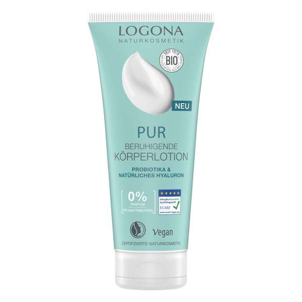 Logona Pur Hyaluron Körperlotion - duftfrei Logona Pur Hyaluron Körperlotion - duftfrei