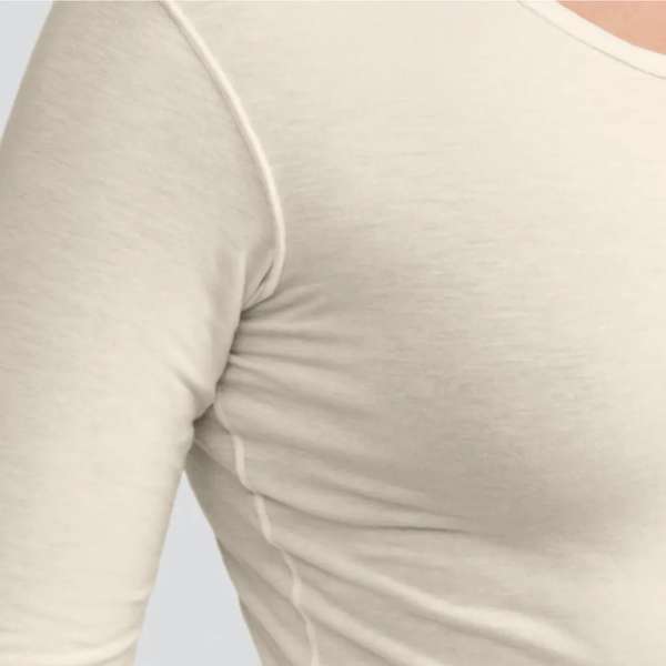 Benevit langärmliges Unterhemd Damen, Damenshirt langarm