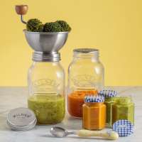 Vorschau: Kilner Passiermühle Edelstahl - Set mit Vorratsglas & Deckel Vorschau: Kilner Passiermühle Edelstahl - Set mit Vorratsglas & Deckel