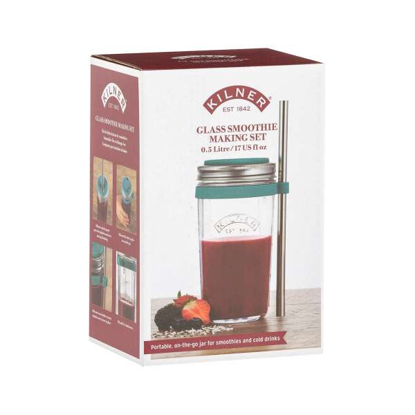 Kilner Smoothie Maker mit Glasbehälter