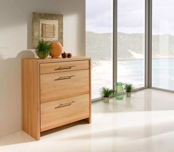 Design Highboard Rocca mit viel Stauraum aus heimischem Buchenholz Design Highboard Rocca mit viel Stauraum aus heimischem Buchenholz