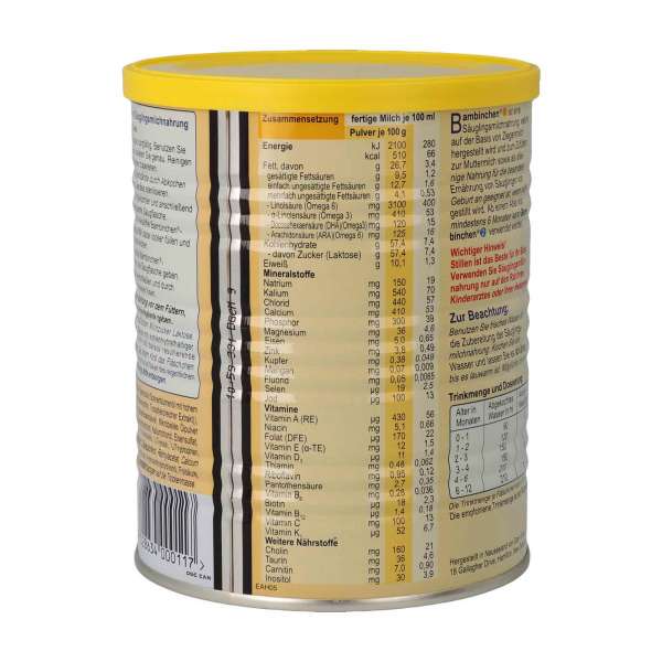 Säuglingsnahrung Bambinchen 1 Sparpackung