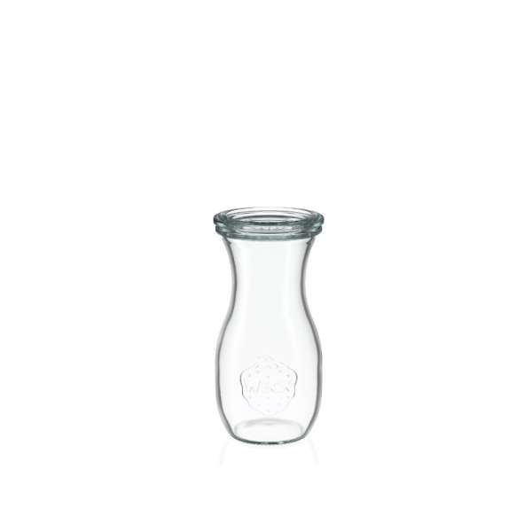 WECK Glaskaraffe 250 ml mit Glasdeckel – 6 Stück WECK Glaskaraffe 250 ml mit Glasdeckel – 6 Stück