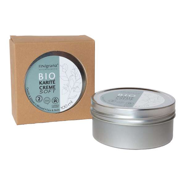 FINIgrana Karite Creme Soft - Bio Gesichtscreme ohne Wasser