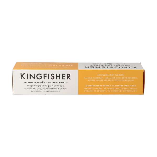 Kingfisher Bio Zahncreme mit Baking Soda für weißere Zähne
