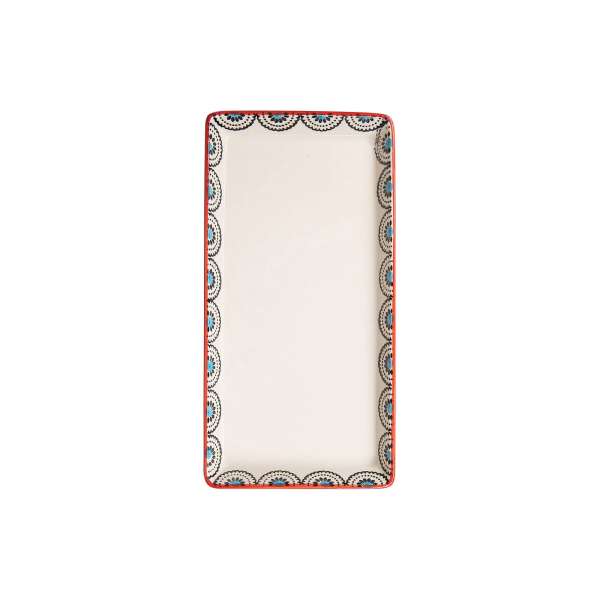 Tranquillo Keramik Tablett rechteckig - attraktiv & praktisch