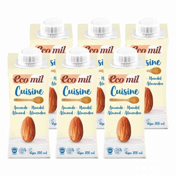 Bio Cuisine Sahneersatz im Sparpack bestellen, 6 x 200 ml Bio Cuisine Sahneersatz im Sparpack bestellen, 6 x 200 ml