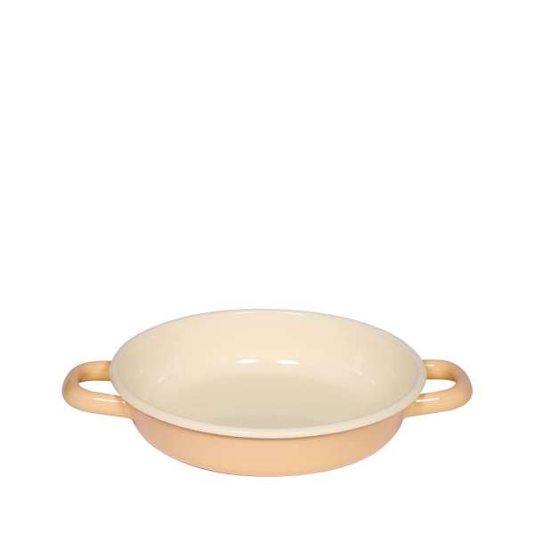 RIESS Eier- und Servierpfanne Goldgelb Ø 18 cm aus Emaille RIESS Eier- und Servierpfanne Goldgelb Ø 18 cm aus Emaille