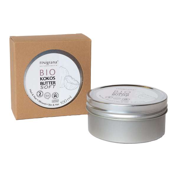 FINigrana Kokosbutter für die Haut und die Haare mit Bio Shea Butter