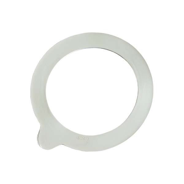 Gummiringe für Drahtbügelglas - verschiedene Größen, weiß