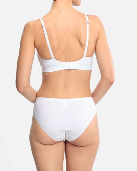 Angenehmer Soft-BH mit Softcups ohne Bügel aus Bio-Baumwolle