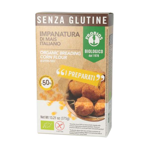 Paniermehl aus Mais glutenfrei Paniermehl aus Mais glutenfrei