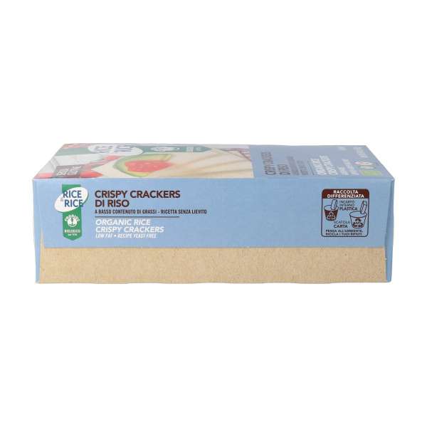 Reis Cracker Natur - Bio Knusperbrot glutenfrei & vegan