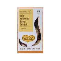 Werz Butterkekse glutenfrei - mit feiner Bio Butter gebacken - GRATIS Werz Butterkekse glutenfrei - mit feiner Bio Butter gebacken - GRATIS