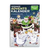 Adventskalender Vegan 2019 mit weißer Schokolade gefüllt Adventskalender Vegan 2019 mit weißer Schokolade gefüllt