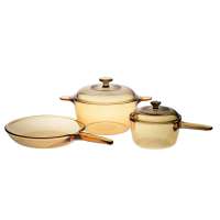 Glas-Keramik Kochtopf-Set, 5-tlg Glas-Keramik Kochtopf-Set, 5-tlg