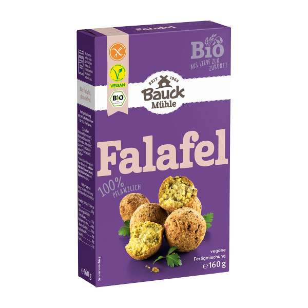 Falafel Fertigmischung glutenfrei & exotisch schmeckt nach Urlaub Falafel Fertigmischung glutenfrei & exotisch schmeckt nach Urlaub