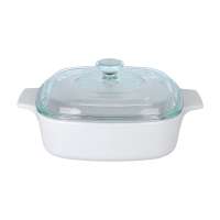 Corningware Glaskeramik Töpfe in Weiß in verschiedenen Größen Corningware Glaskeramik Töpfe in Weiß in verschiedenen Größen