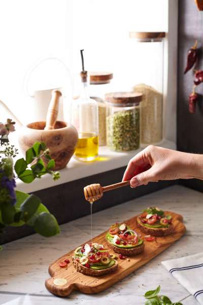 Hochwertiges Olivenholz Schneidebrett für Ihre Küche