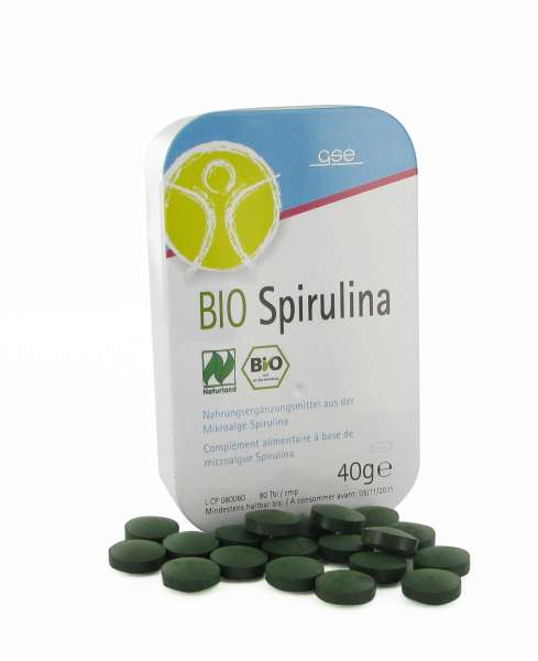 GSE Spirulina Bio Naturland zertifiziert - 80 Tabletten kaufen