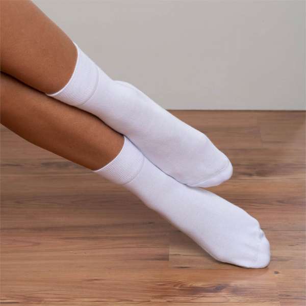 Damen Socken 2er Pack: Bio Socken mit Plüschsohle