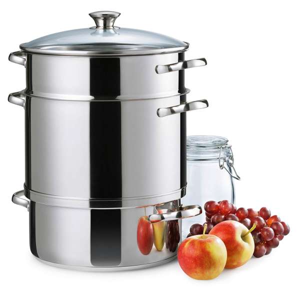 Kelomat Dampfentsafter Induktion für schonendes Entsaften